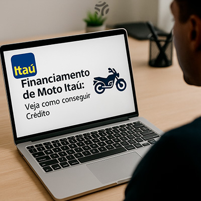 Quer sair de moto nova? Veja como o Financiamento de Moto Itaú pode te ajudar com praticidade e ótimas condições. Financiamento de Moto Itaú