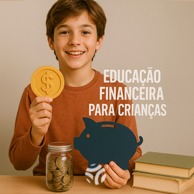 Educação Financeira para crianças em ações simples que criam grandes futuros! Educação Financeira para crianças