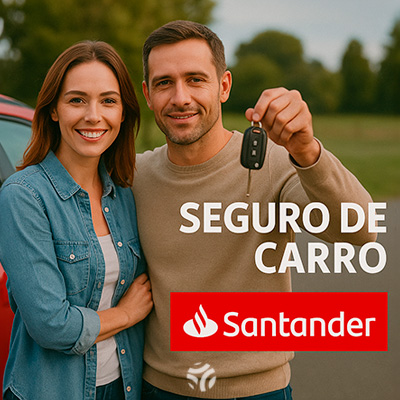 Seguros de Carro Santander com benefícios e proteção sob medida pra você! Seguros de Carro Santander
