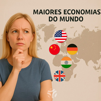 Leia sobre as 10 maiores economias do mundo e como estão no topo! maiores economias do mundo