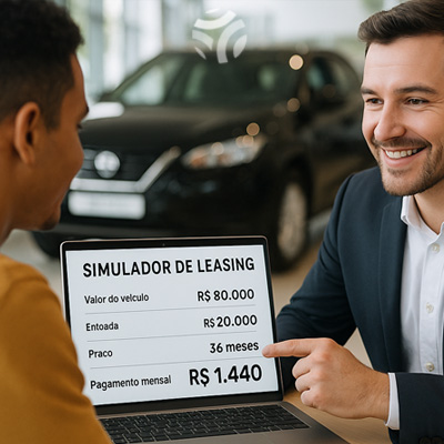 Leasing de veículos simulador