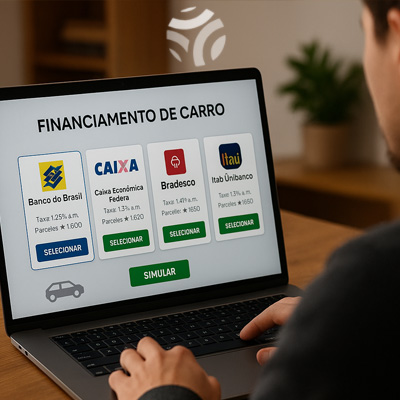 Melhor banco para financiar carro