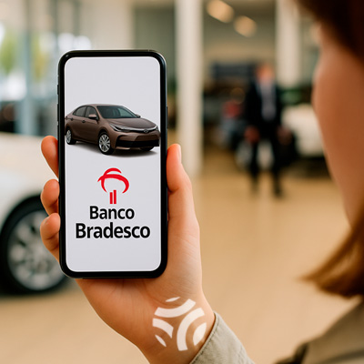 Simulação financiamento carro Bradesco