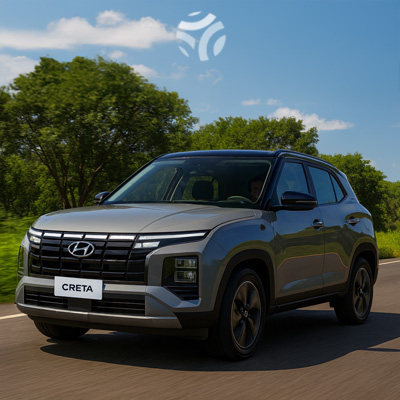 Equilíbrio entre estilo e desempenho marca o Hyundai Creta financiamento em 2025! Hyundai Creta financiamento