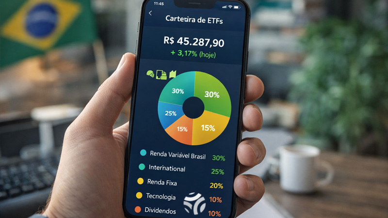 Investir em ETFs no Brasil em 2026: guia estratégico completo para construir patrimônio com diversificação