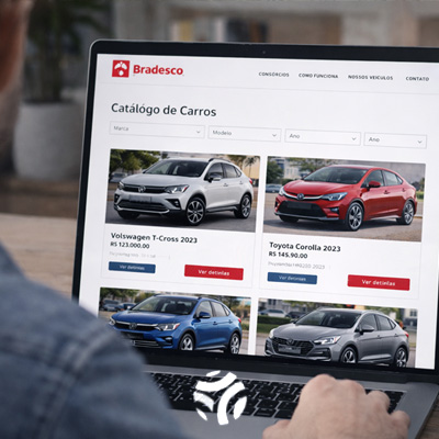 Simulador de financiamento de carro Bradesco